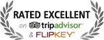Rated excellent on TripAdvisor and FlipKey